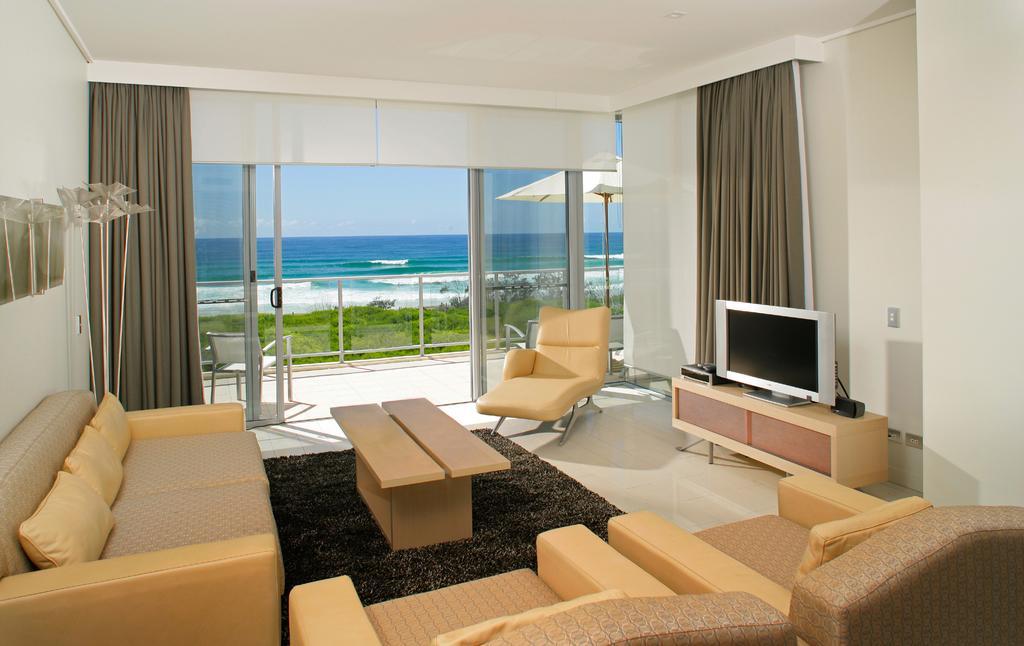 Peppers Salt Resort & Spa Kingscliff Exterior foto A living room